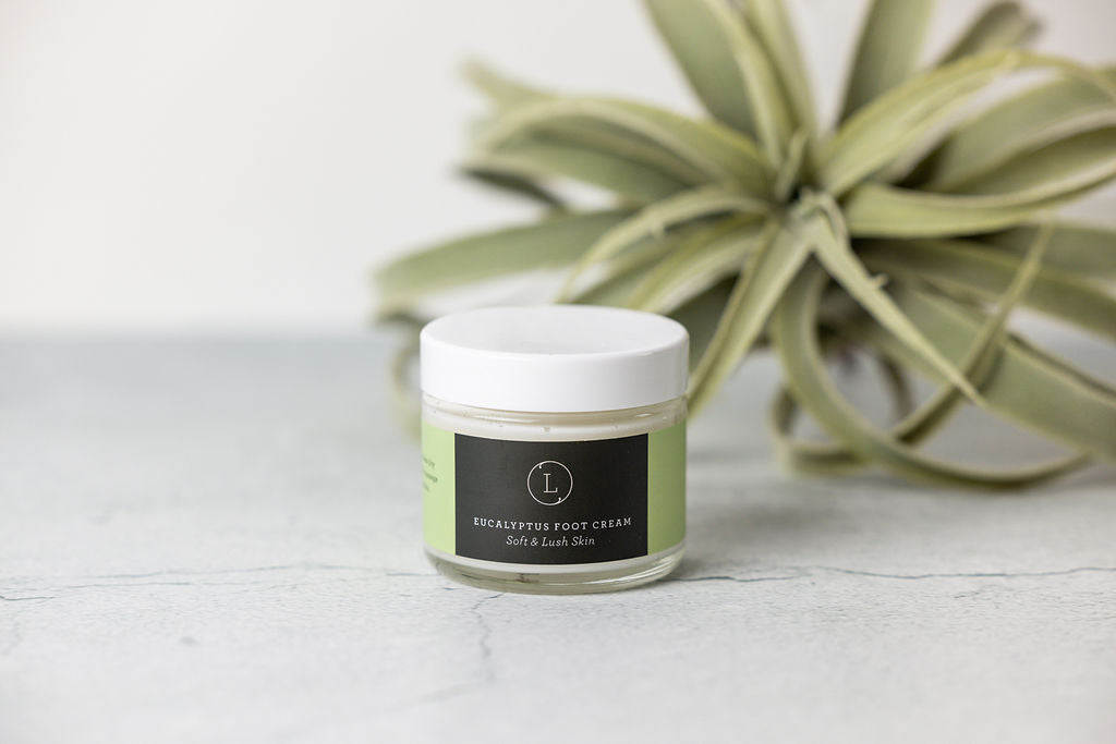 CBD Eucalyptus Shea Butter Foot Cream with CBD (THC free)