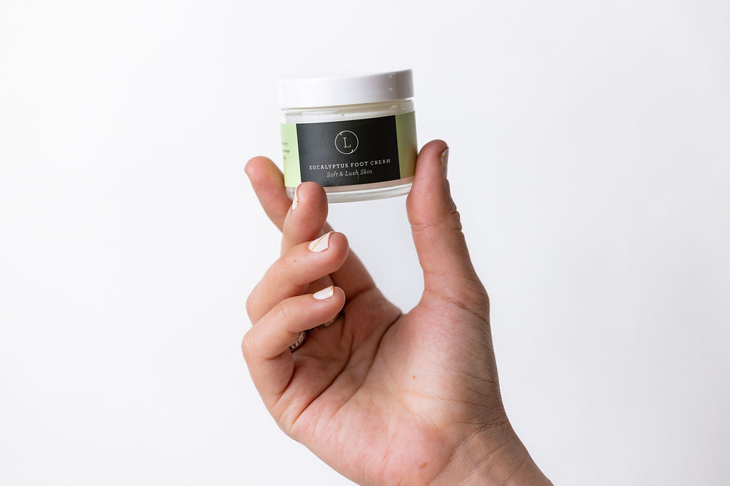 CBD Eucalyptus Shea Butter Foot Cream with CBD (THC free)