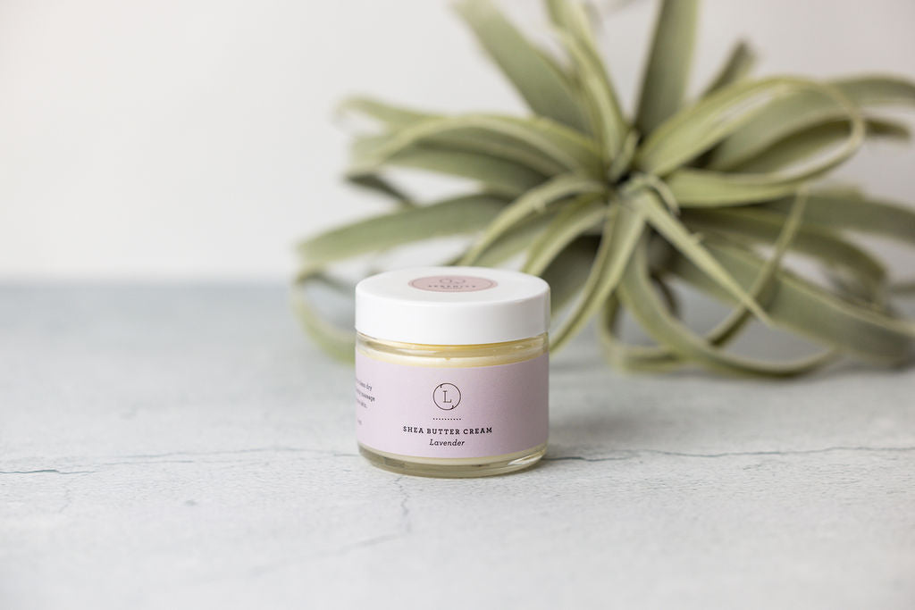 CBD Lavender Shea Butter with CBD, Body Cream (THC free)