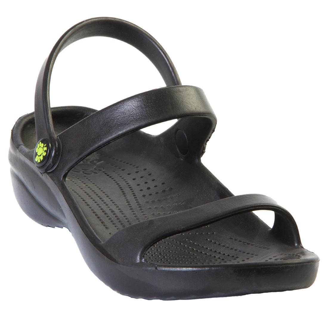 Women&#39;s 3-Strap Sandals - Black by DAWGS USA