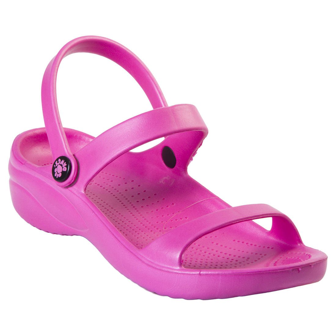 Women&#39;s 3-Strap Sandals - Hot Pink by DAWGS USA