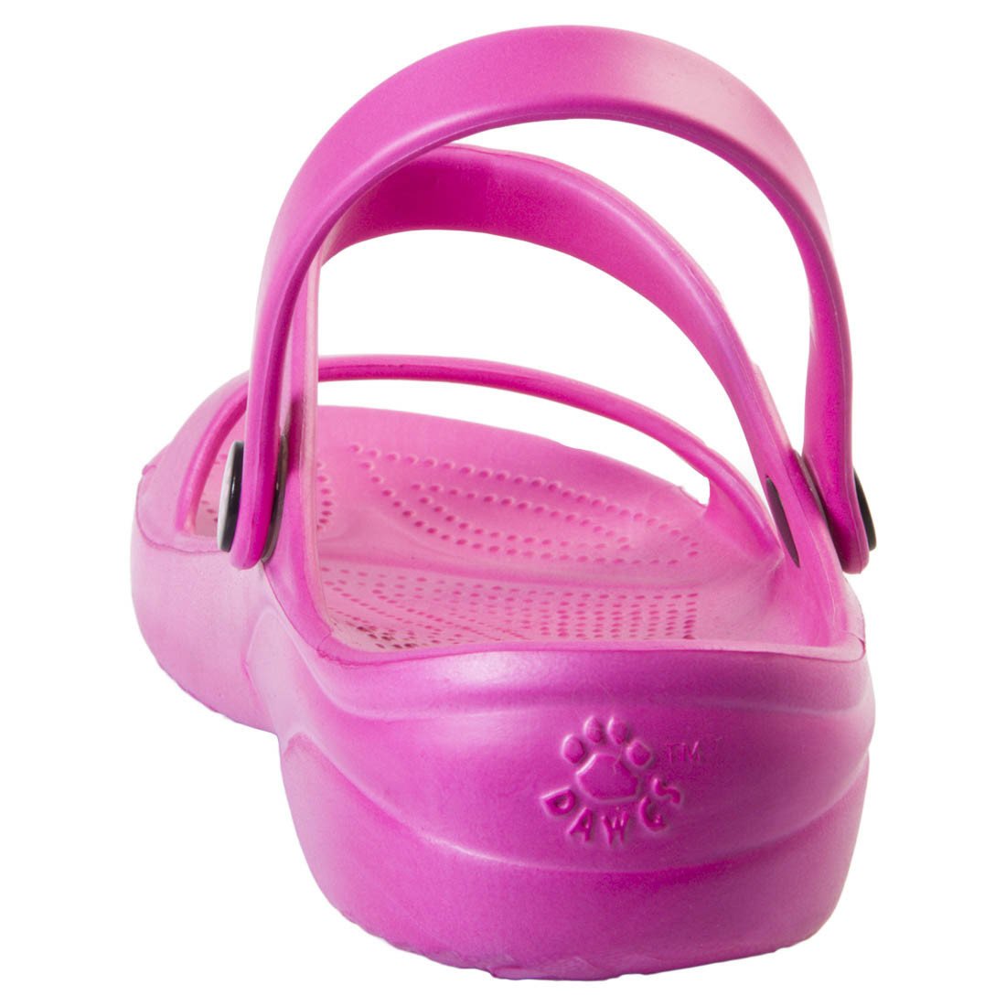 Women&#39;s 3-Strap Sandals - Hot Pink by DAWGS USA