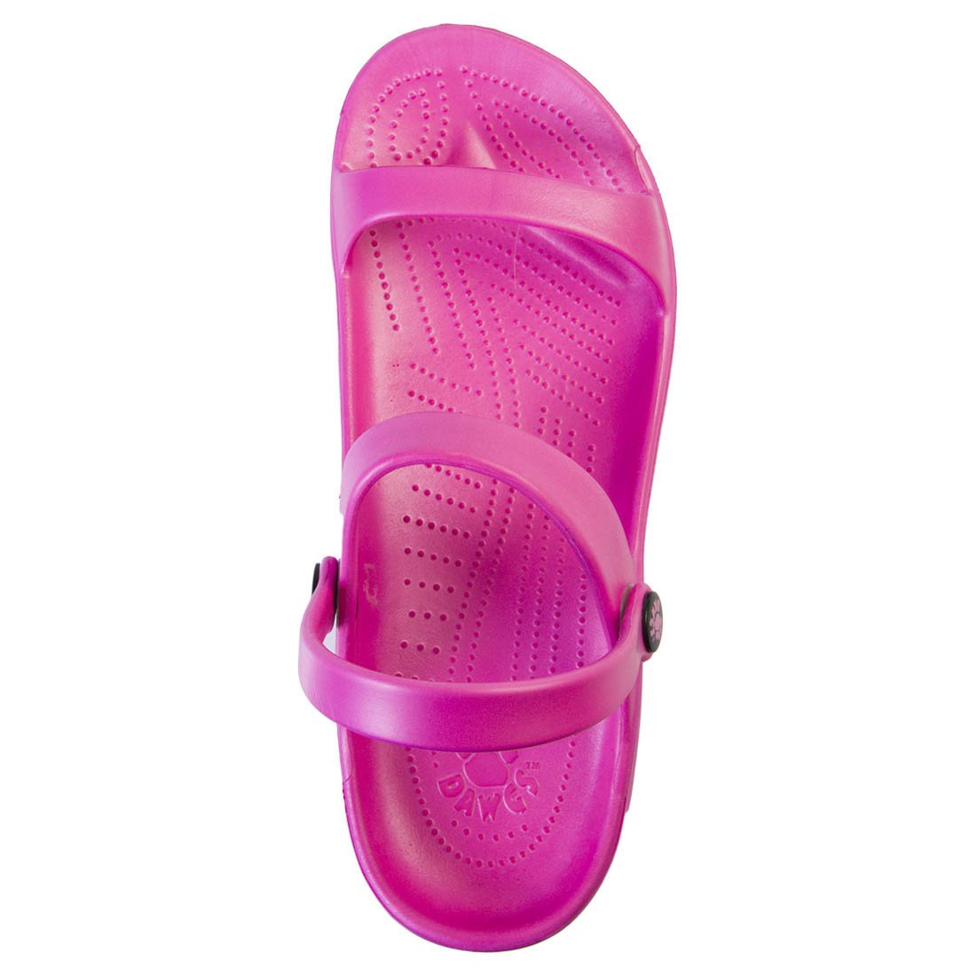 Women&#39;s 3-Strap Sandals - Hot Pink by DAWGS USA