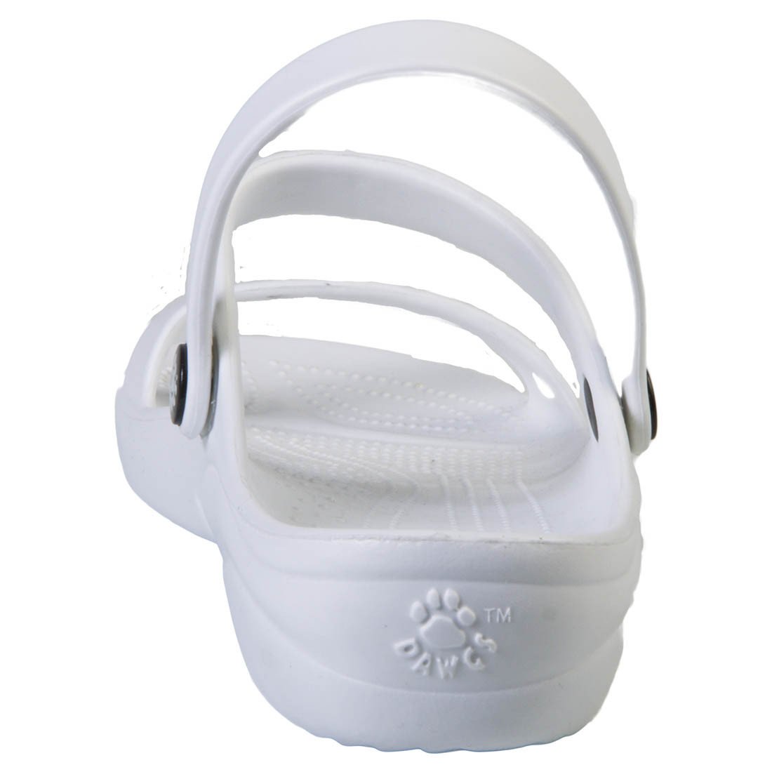 Women&#39;s 3-Strap Sandals - White by DAWGS USA