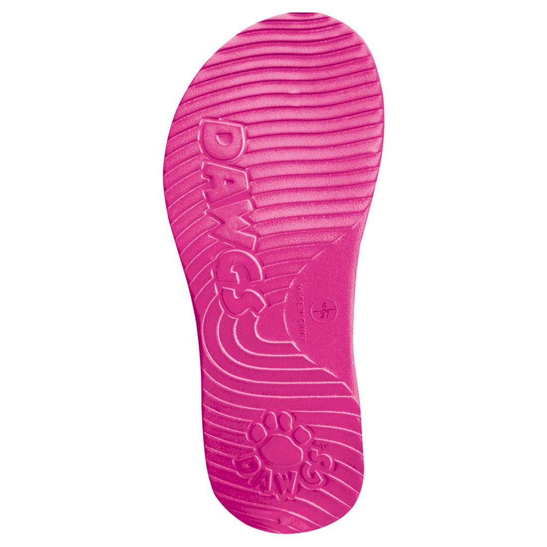 Women&#39;s Flip Flops - Hot Pink by DAWGS USA