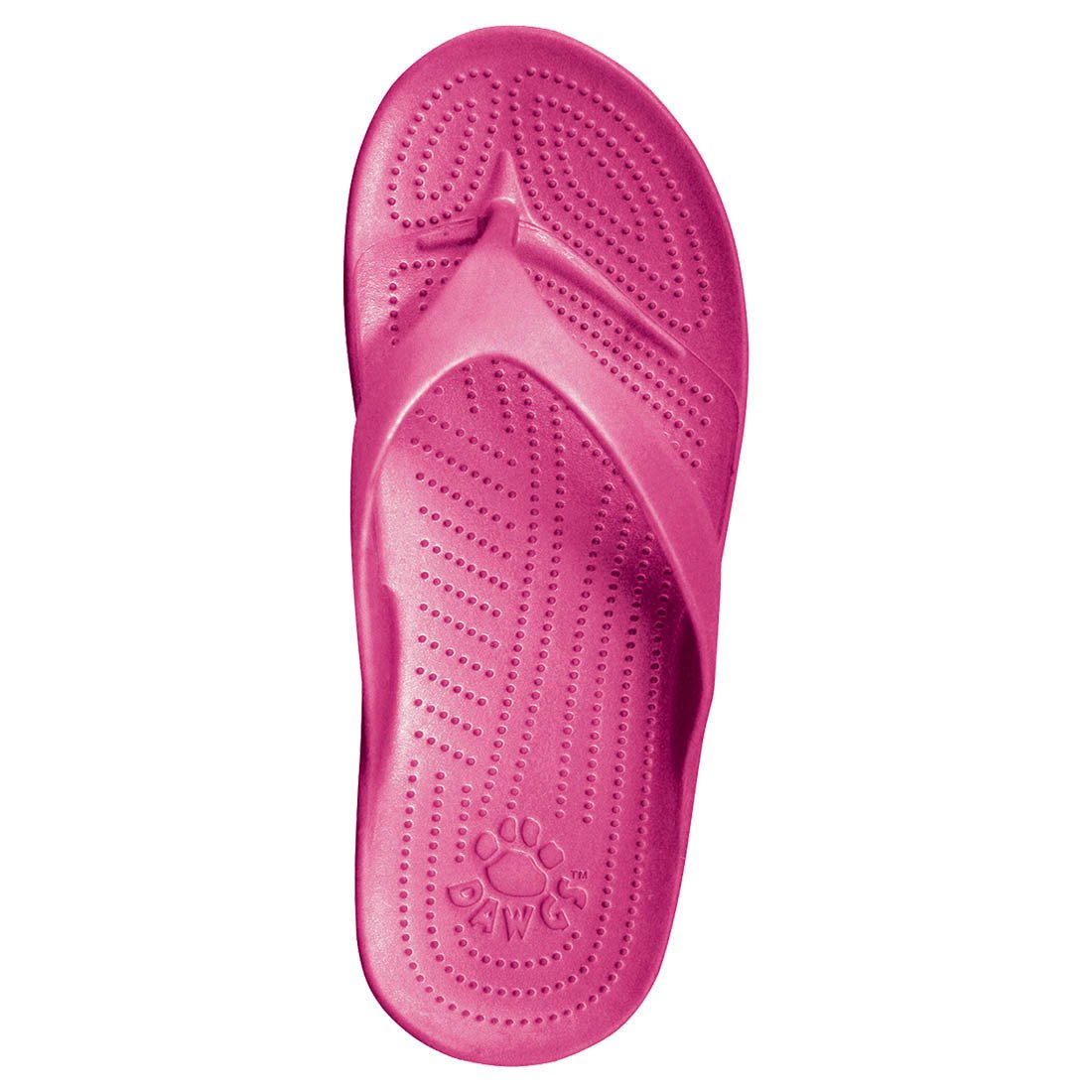 Women&#39;s Flip Flops - Hot Pink by DAWGS USA