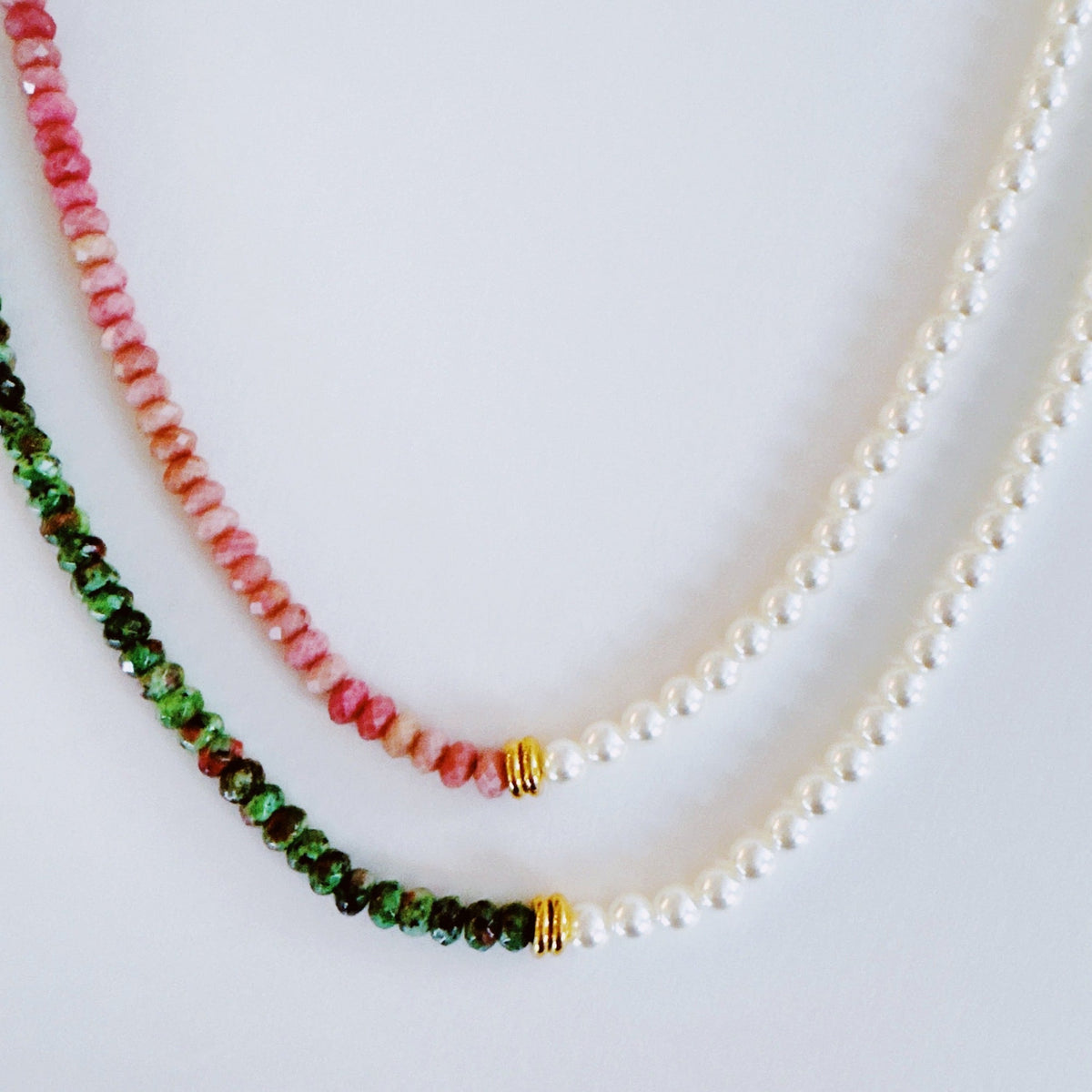 Pearl & Gem Harmony Necklace