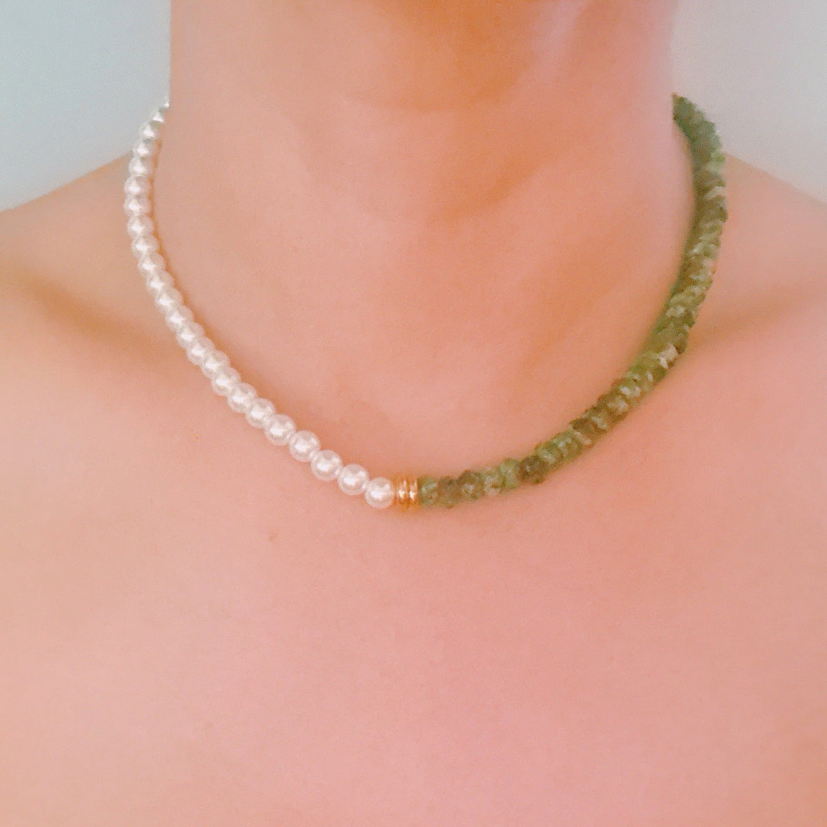 Pearl & Gem Harmony Necklace