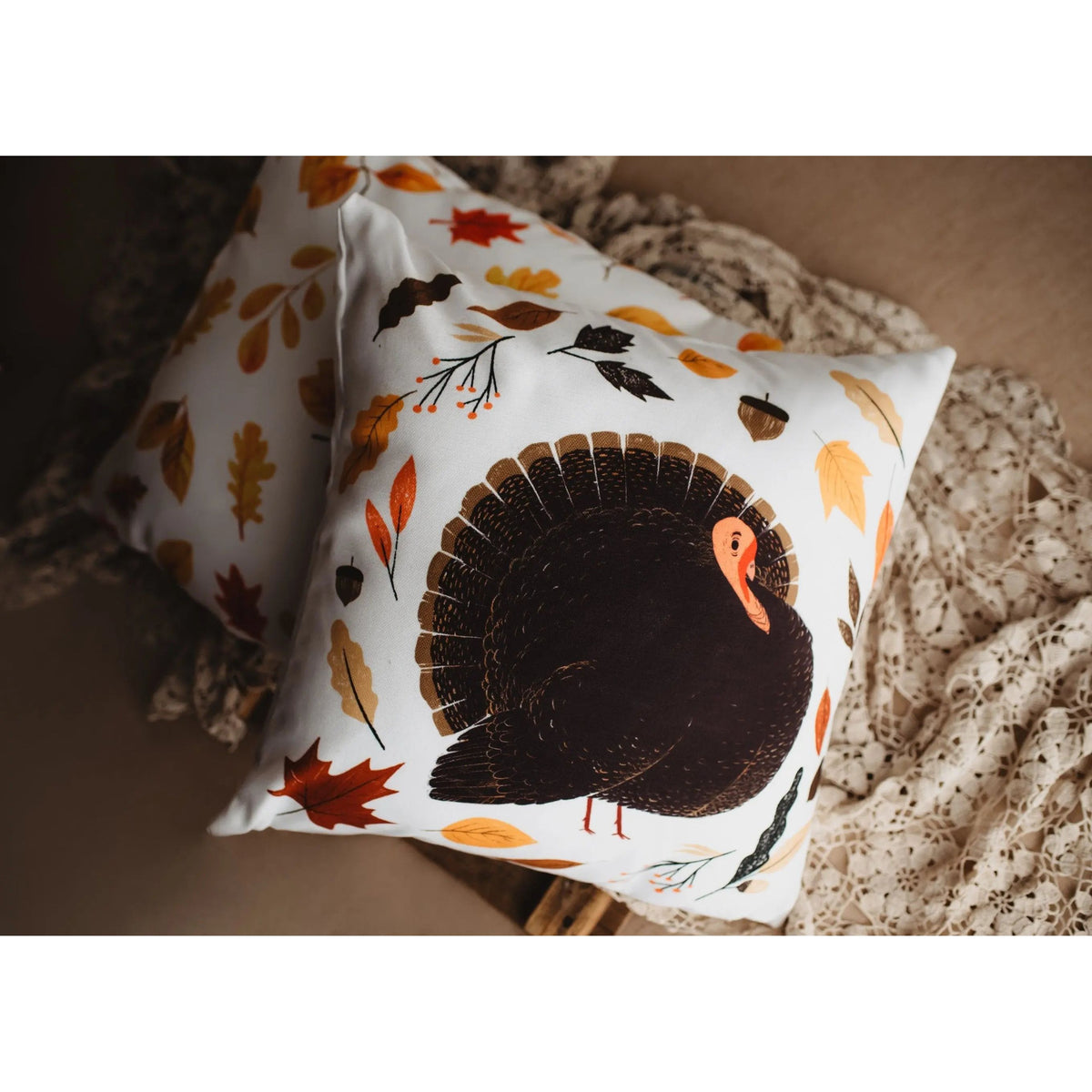 Turkey Throw Pillow | Pillow Cover