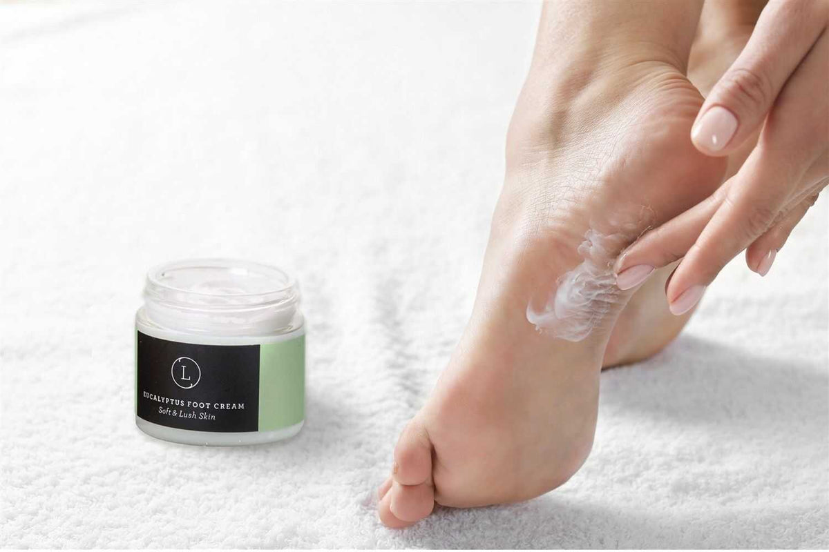 CBD Eucalyptus Shea Butter Foot Cream with CBD (THC free)