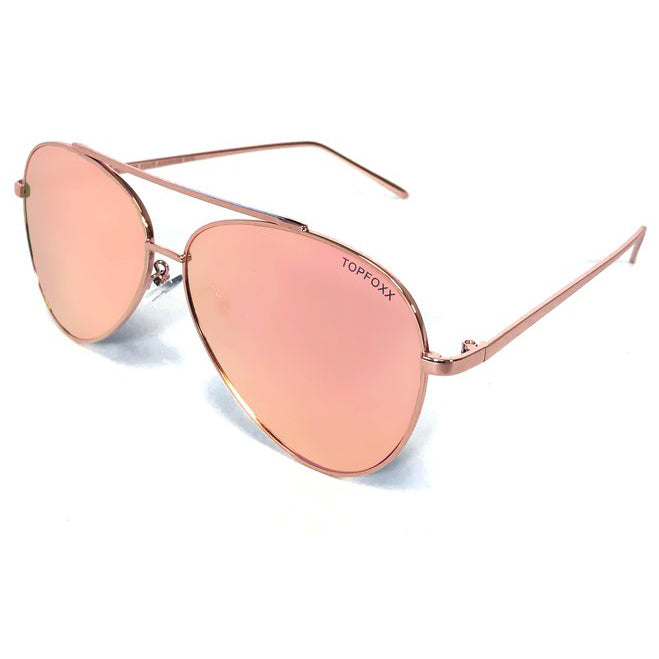 Amelia - Rose Gold Sunglasses