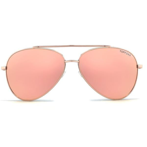 Amelia - Rose Gold Sunglasses