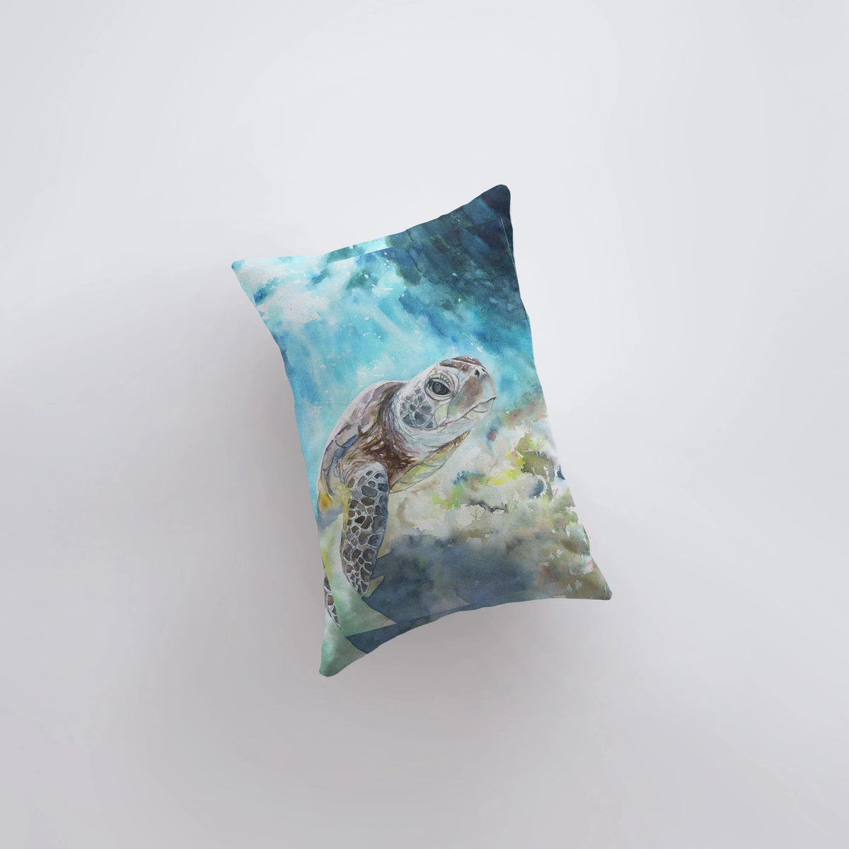 Sea Turtle 12x18 Throw Pillow | Pillow Cover