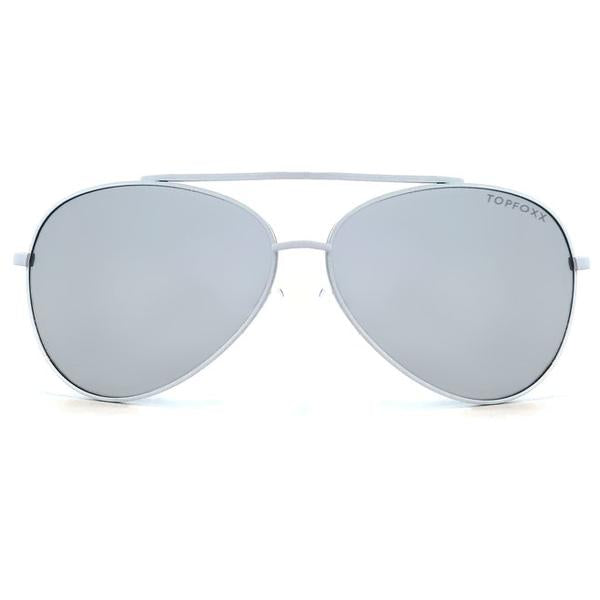 Amelia - Silver Sunglasses