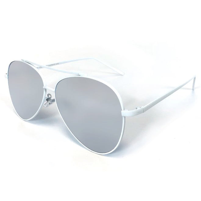 Amelia - Silver Sunglasses