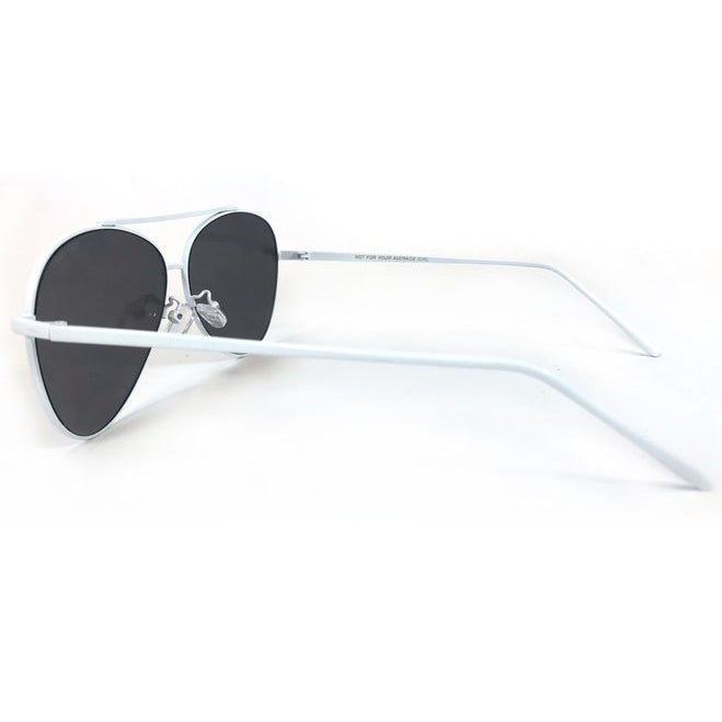 Amelia - Silver Sunglasses