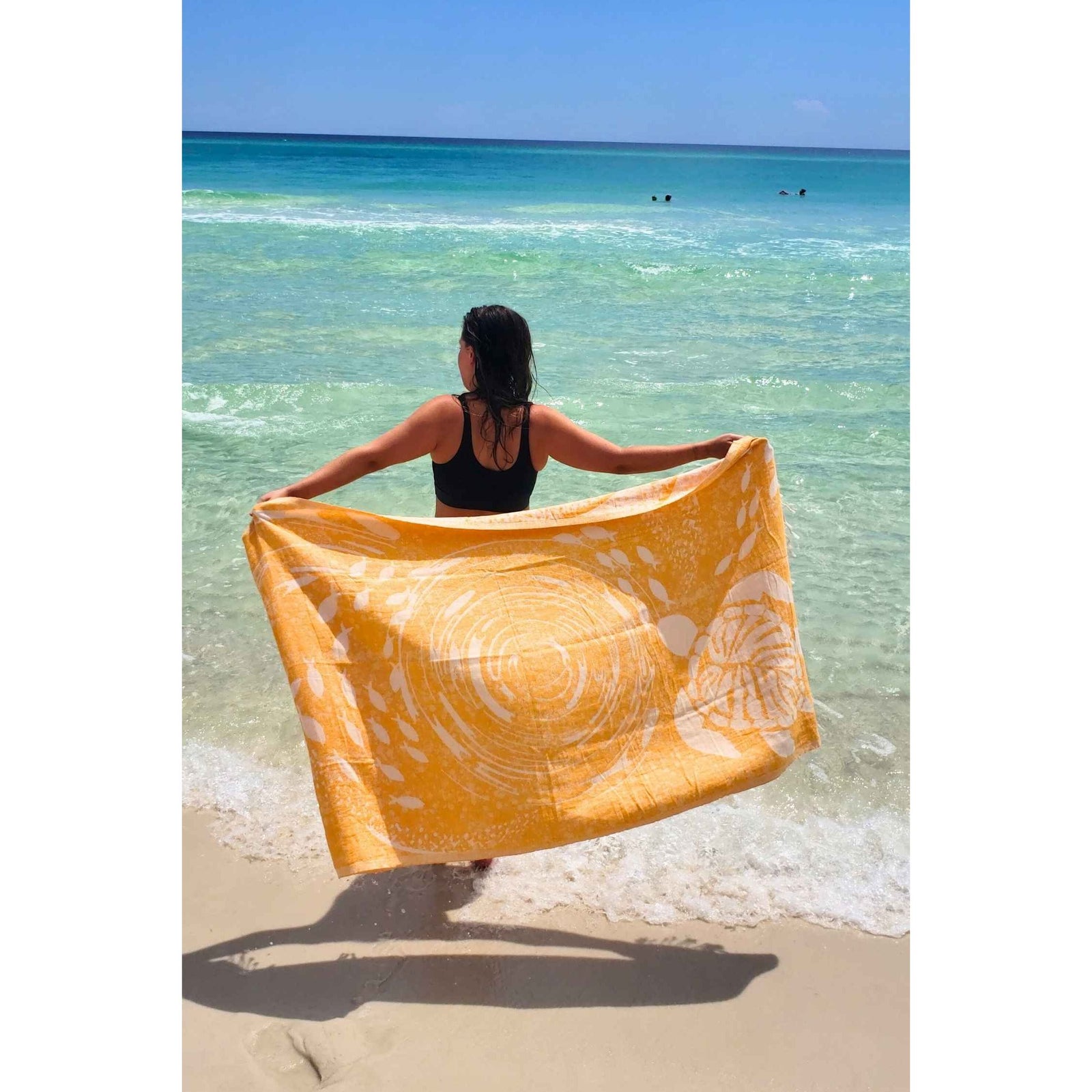 Tourbillon Turkish Towel - Jaune - Sun Drunk