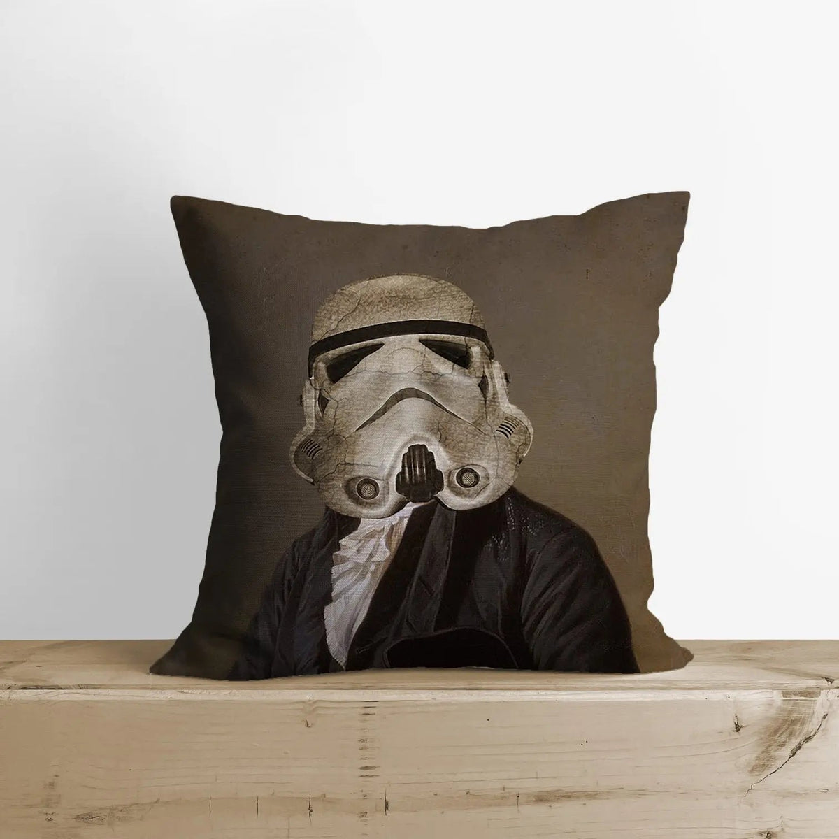 Trooper Throw Pillow | Pillow Cover
