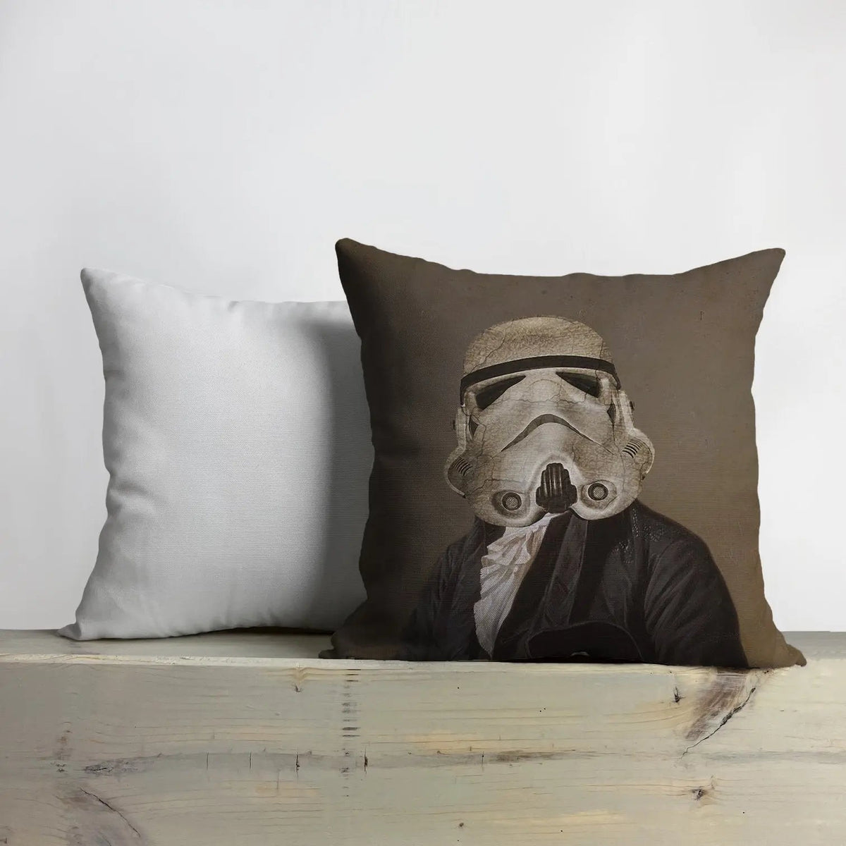 Trooper Throw Pillow | Pillow Cover