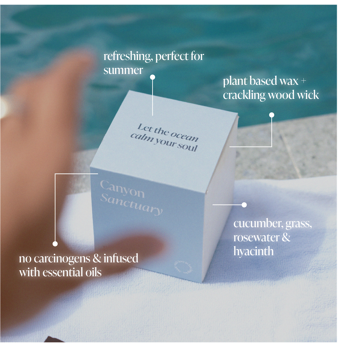 Canyon Sanctuary Luxury Candle - Four Truffles