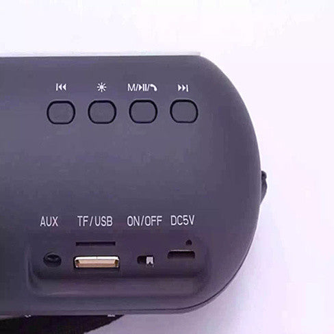 Dance With Me Portable Bluetooth Speaker With DISCO LED Lights Vista Shops