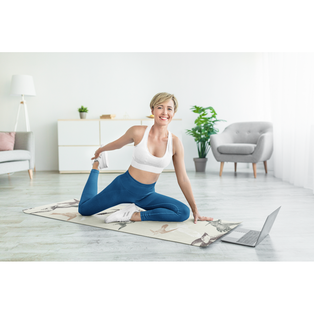 Yune Best Yoga Mat Flint 5mm Exercise Mat by Yune Yoga