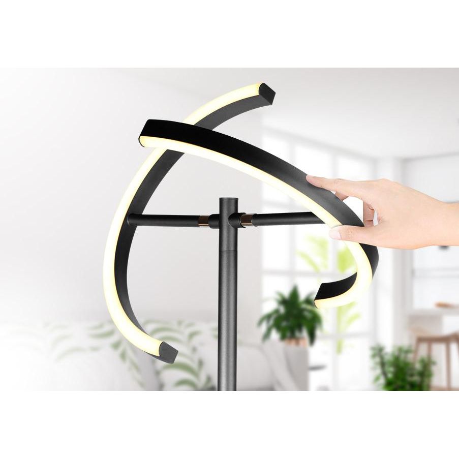 The Halo Split - Modern LED Torchiere Floor Lamp by Brightech