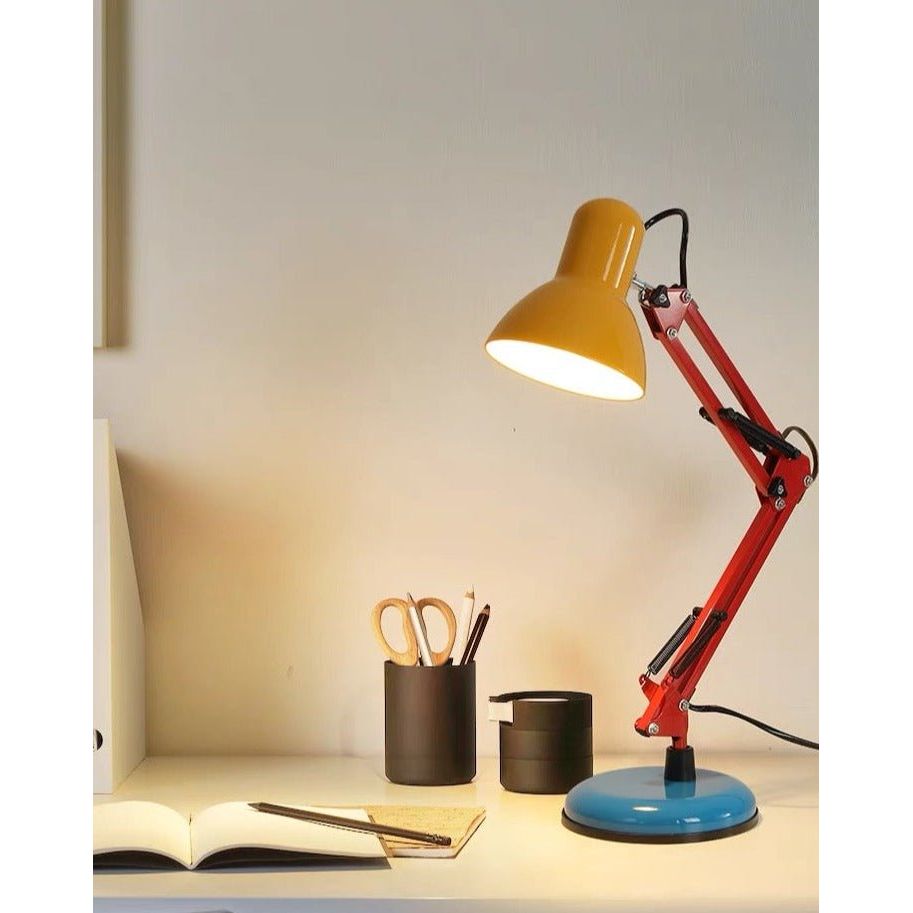 Memphis Retro Table Lamp for Study - Full Spectrum Eye Protection Desk Lamp by INSPECIAL HOME