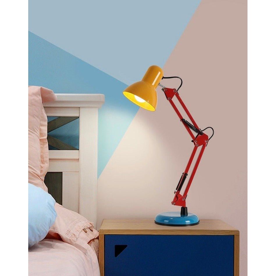 Memphis Retro Table Lamp for Study - Full Spectrum Eye Protection Desk Lamp by INSPECIAL HOME