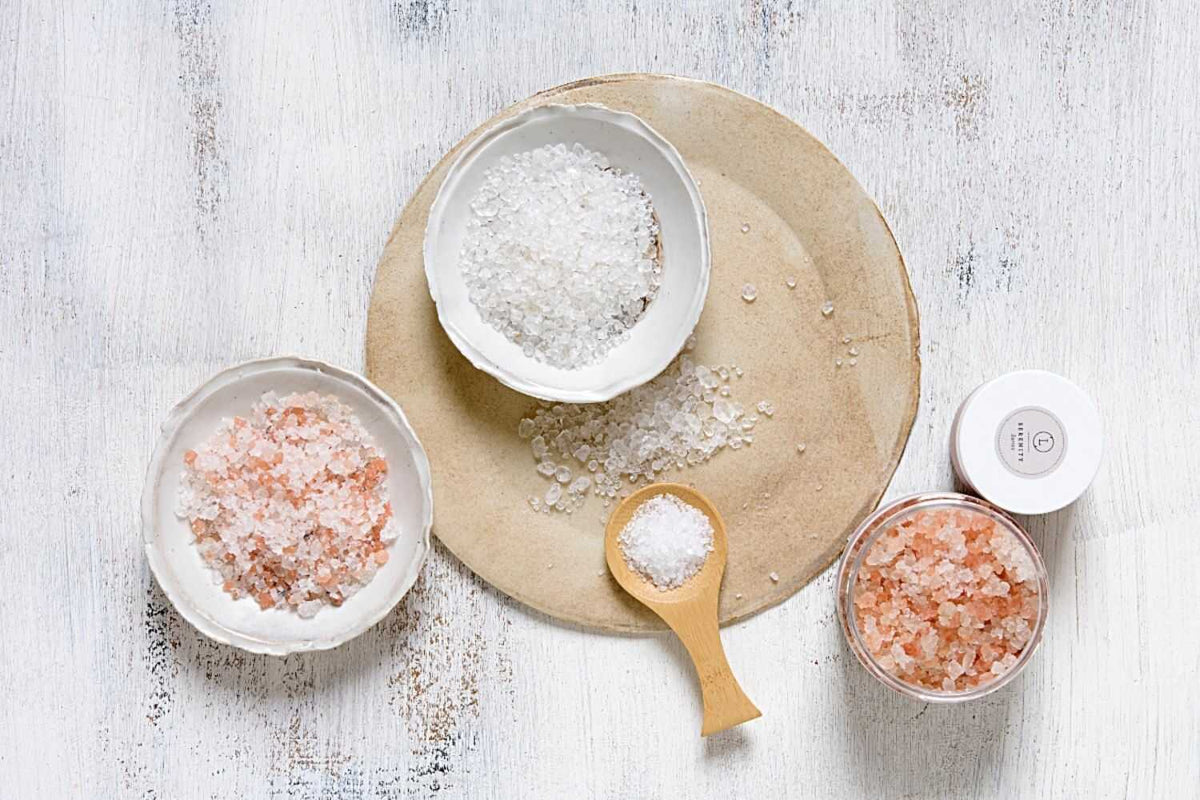 CBD Grapefruit Natural Bath Salt Soak with CBD. Made with Dead sea, Epsom and Himalayan salts (THC free)