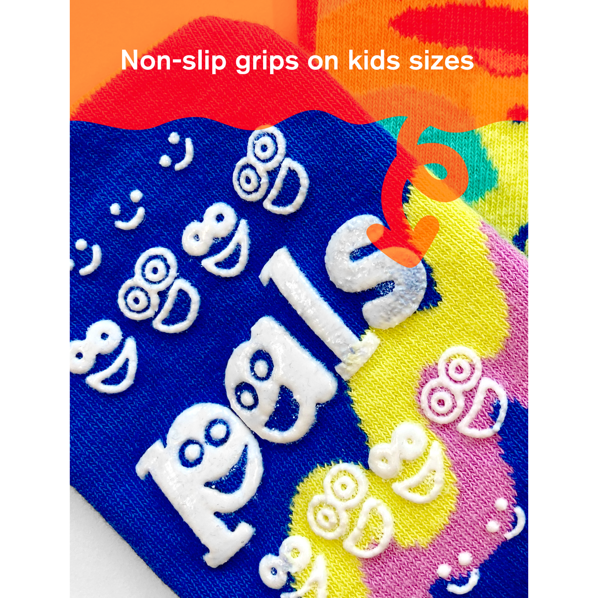 KIDS LUNAR &amp; TICK NO SLIP SOCKS