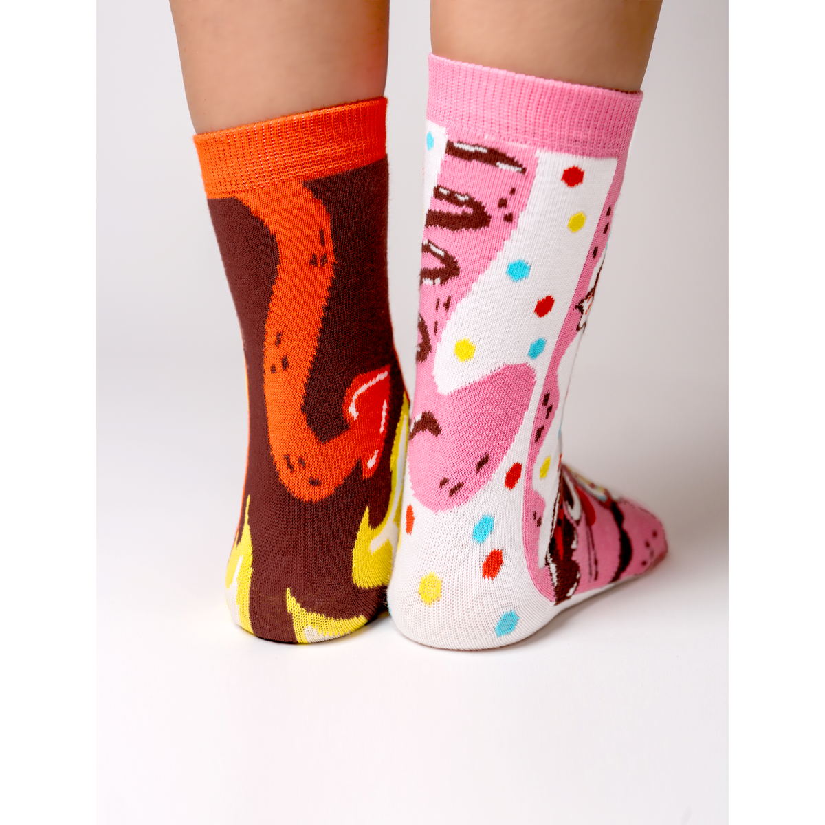 ADULT PURRTY SWEET &amp; FELINE SPICY SOCKS