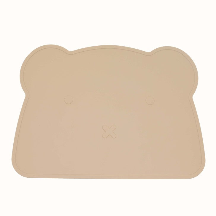 Baby Bear Shape Silicone Washable Insulated Placemat, MyKids-USA®, Nursing Pads & Shields, MyKids-USA - Size/Age - Average Size (0-8Y) - Color - Khaki -  -  - JM2204221547-G