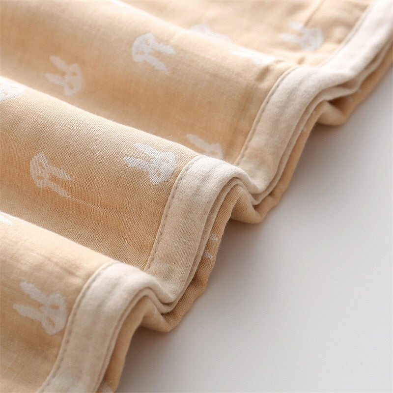 Baby Children Cartoon & Dot Graphic Pure Cotton Blanket, MyKids-USA®, Blanket, MyKids-USA -  -  -  -  -  -  - 