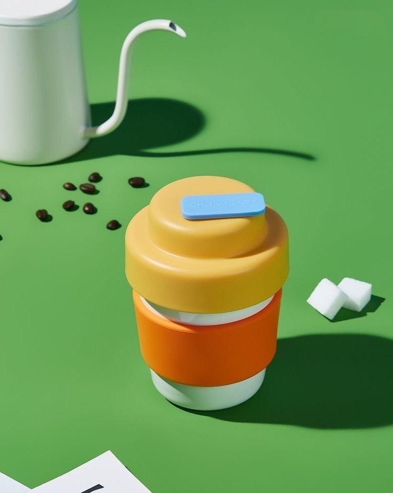 Gummies Thermos, Whimsical Dopamine Vacuum Insulated Tumbler Coffee Mug With Lid