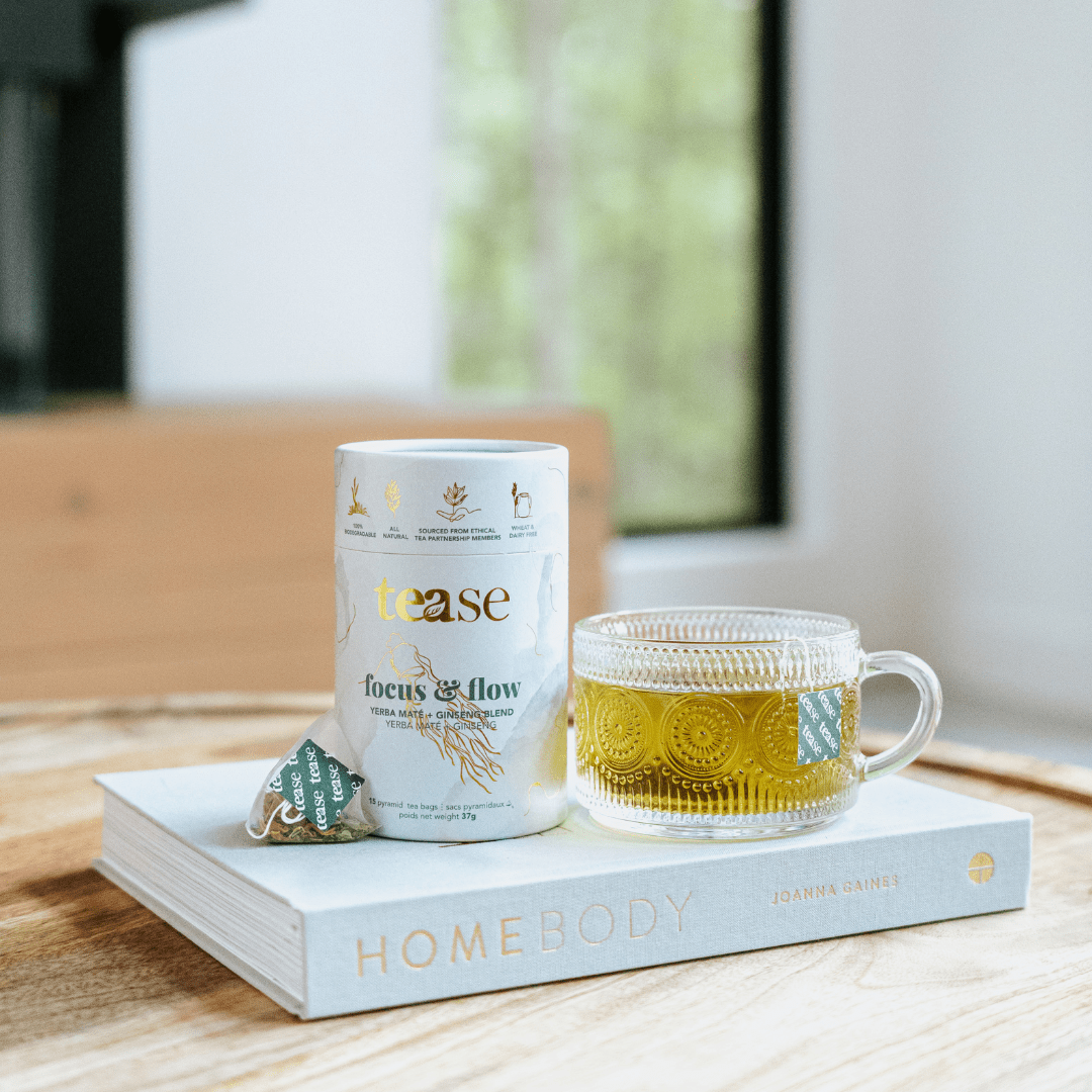 Focus &amp; Flow Yerba Mate &amp; Ginger Blend Tea