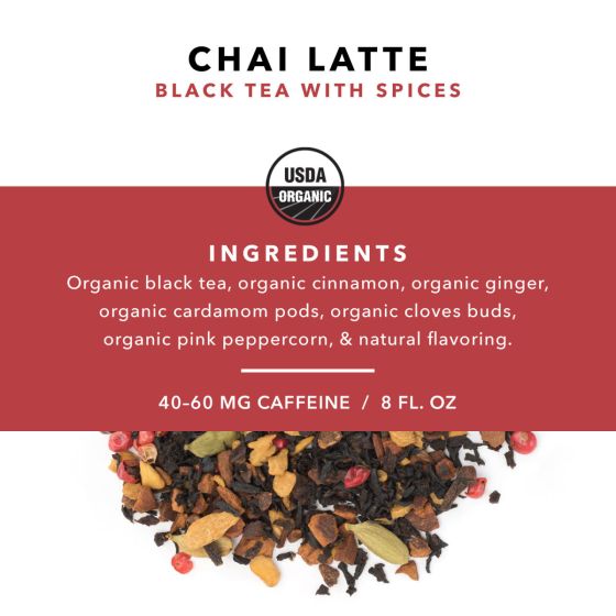 Chai Latte Loose Leaf Tea Tin