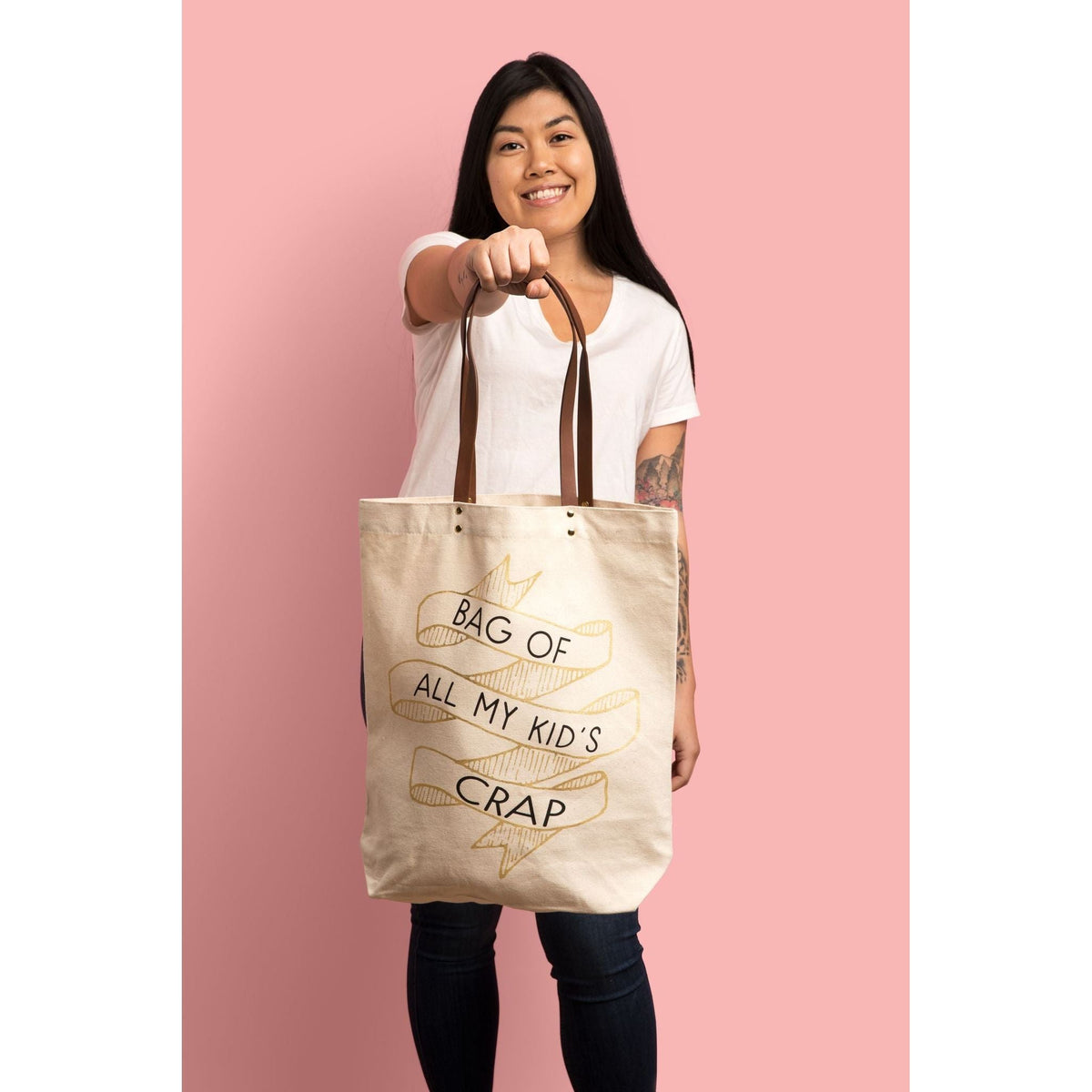 Bag Of All My Kid&#39;s Crap Tote Bag by Fun Club