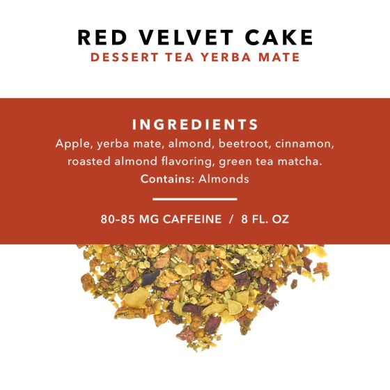 Red Velvet Loose Leaf Tea in a Tin