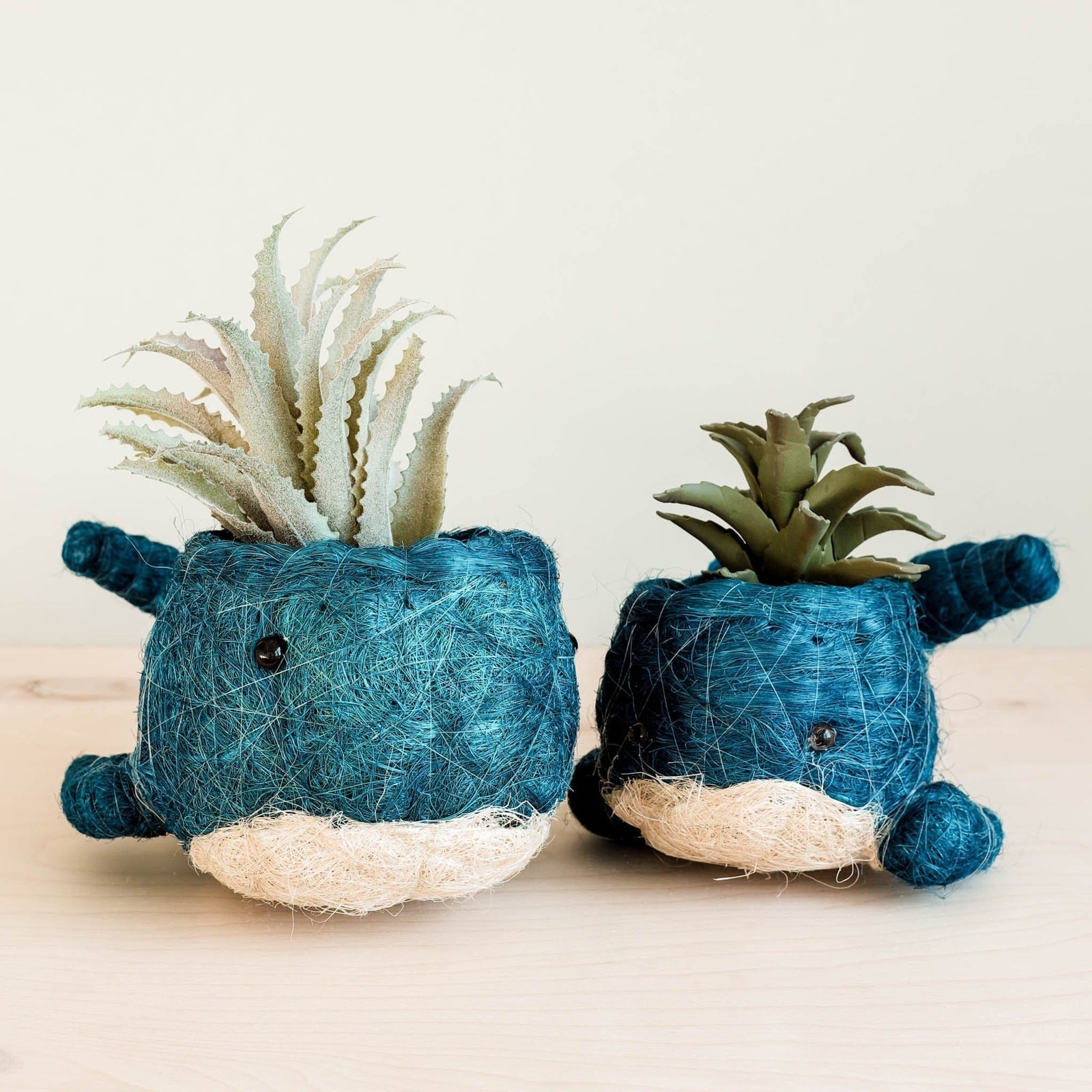 LIKHÂ Wicker Whale Planter - Coco Planter | LIKHÂ by LIKHÂ