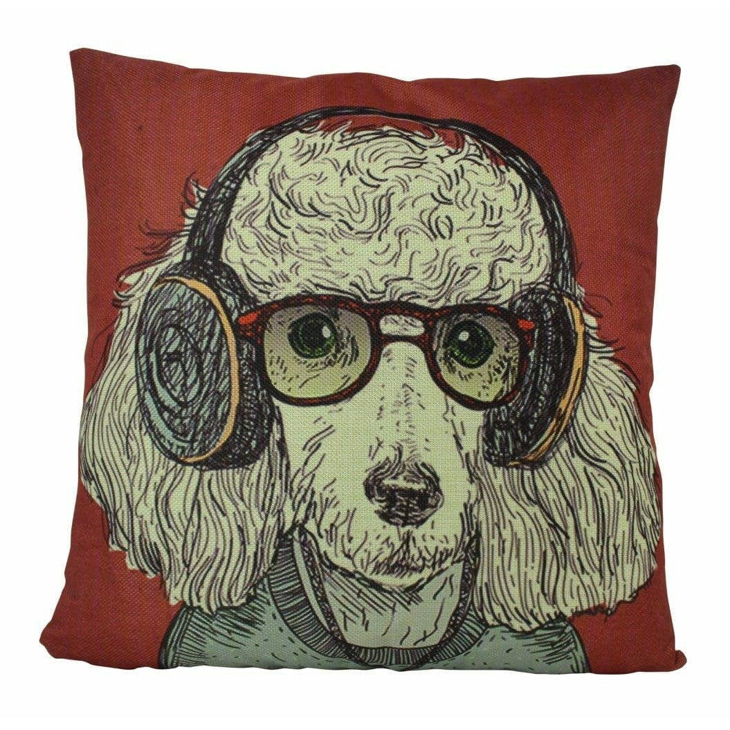 UniikPillows 10x10 Inches / Cover Only Poodle | Pillow Cover | Throw Pillow | Home Decor | Accent Pillows For Bed | Best Place to Buy Throw Pillows | Cool Throw Pillows  | Gift by UniikPillows