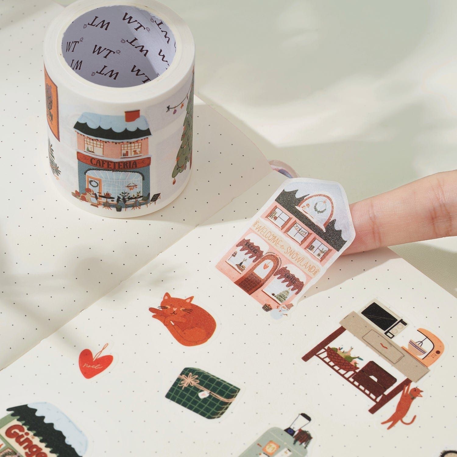 Home Sweet Home Washi Tape Sticker Set - Karma Kiss