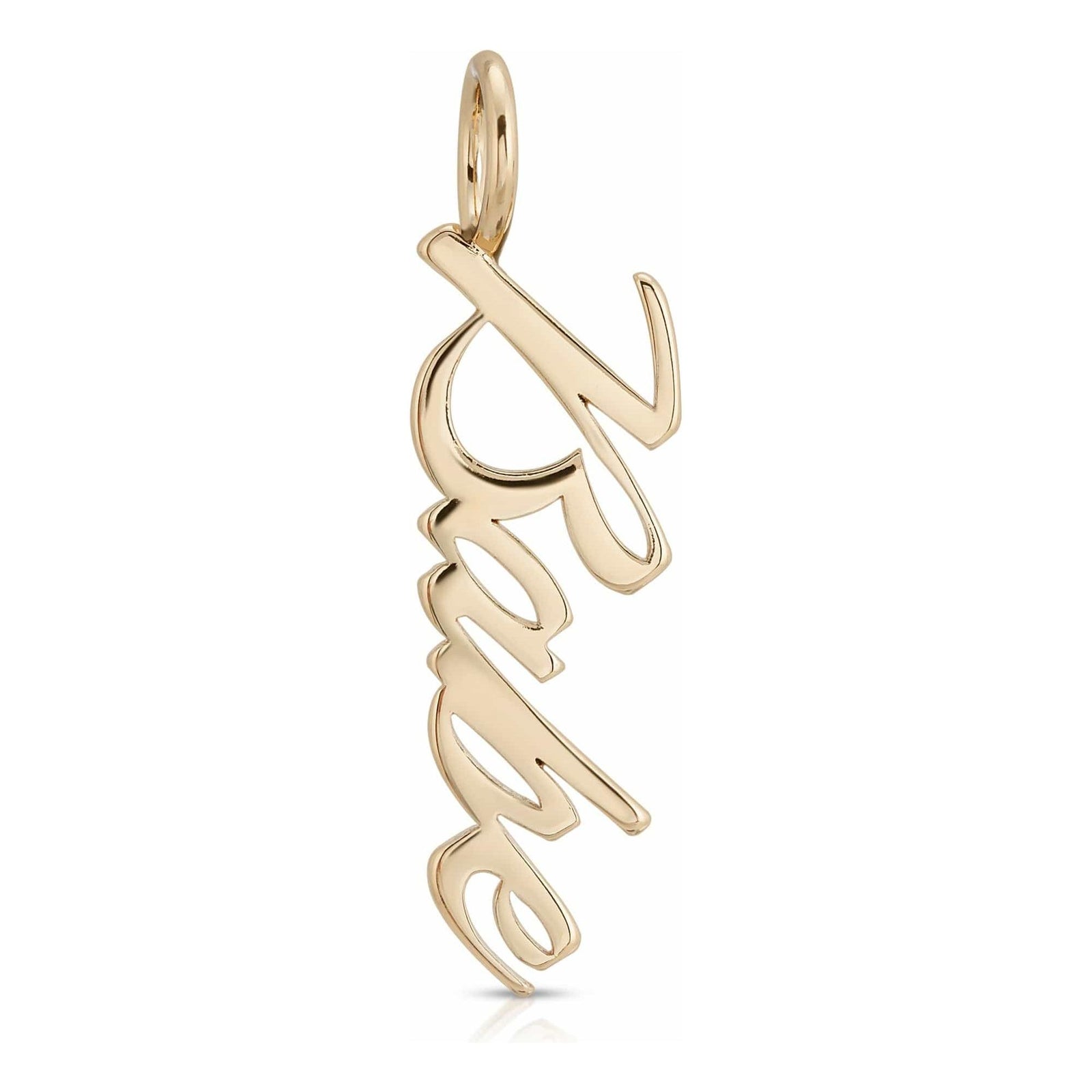 eklexic SCRIPT PENDANT BABE by eklexic
