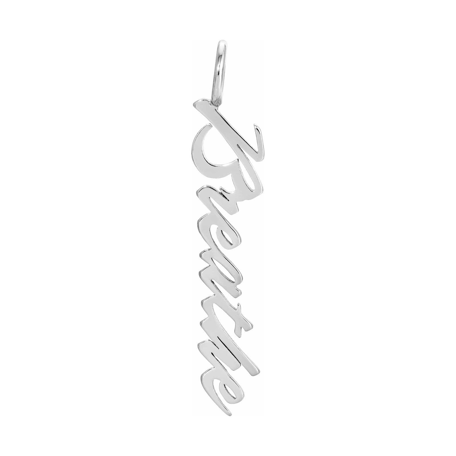 eklexic GOLD Script Pendant Breathe by eklexic