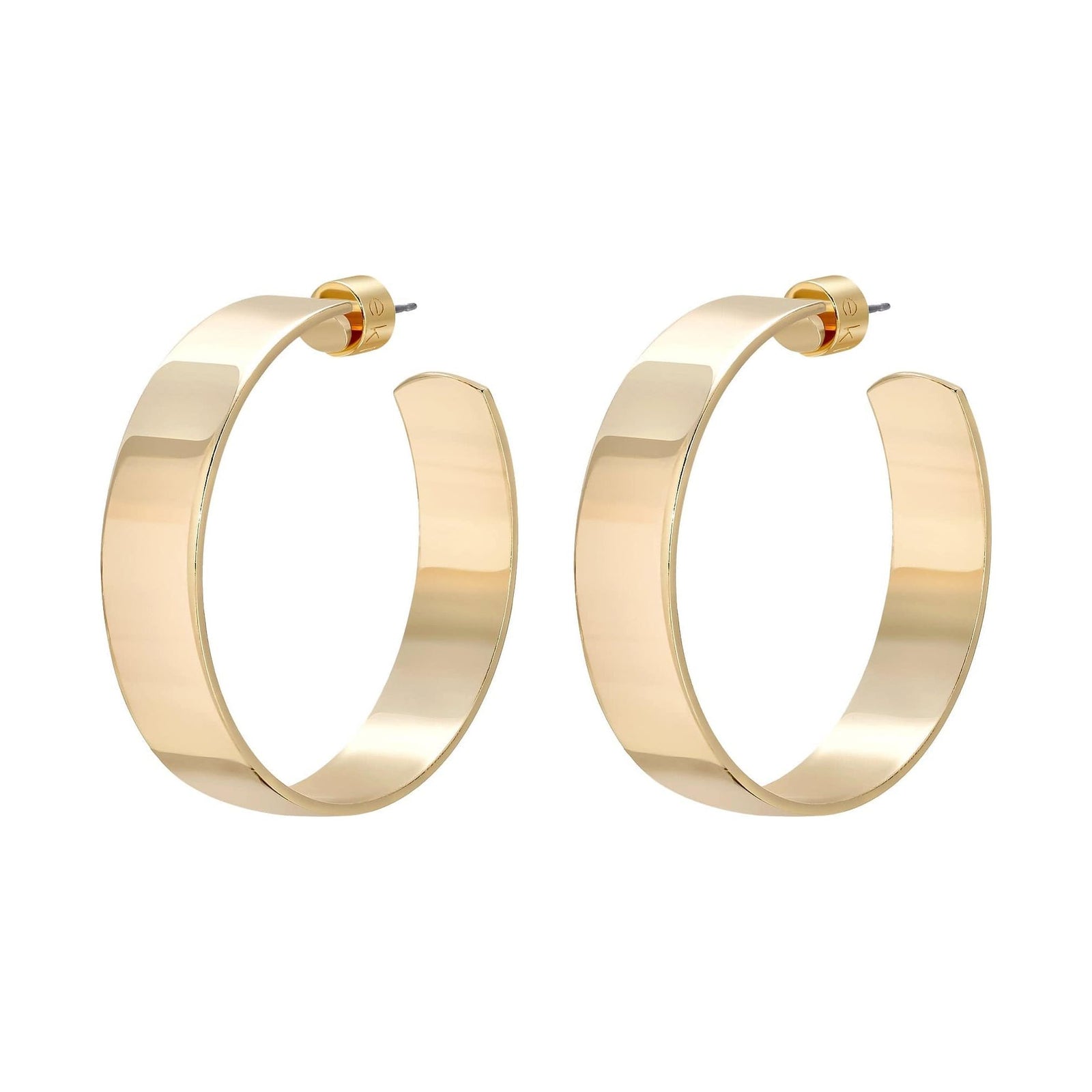 eklexic GOLD 1.5" Skylar Hoops by eklexic