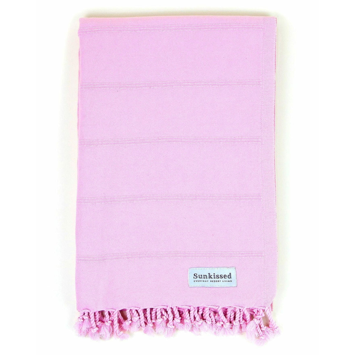 Sunkissed Baby Pink / L • 100cm x 180cm • 40&quot;W x 72&quot;L Fiji • Sand Free Beach Towel by Sunkissed