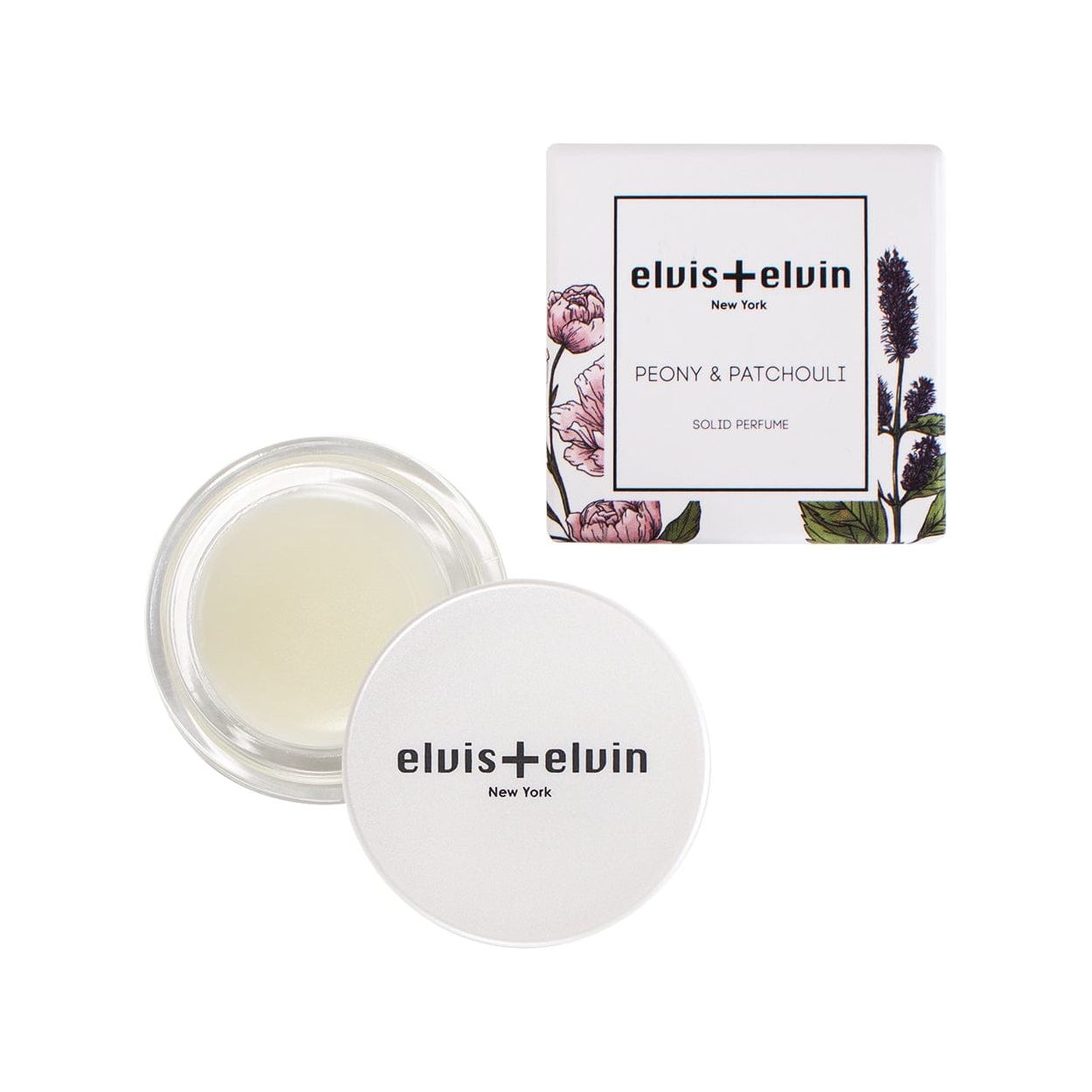 elvis+elvin Solid Perfume - Peony & Patchouli by elvis+elvin