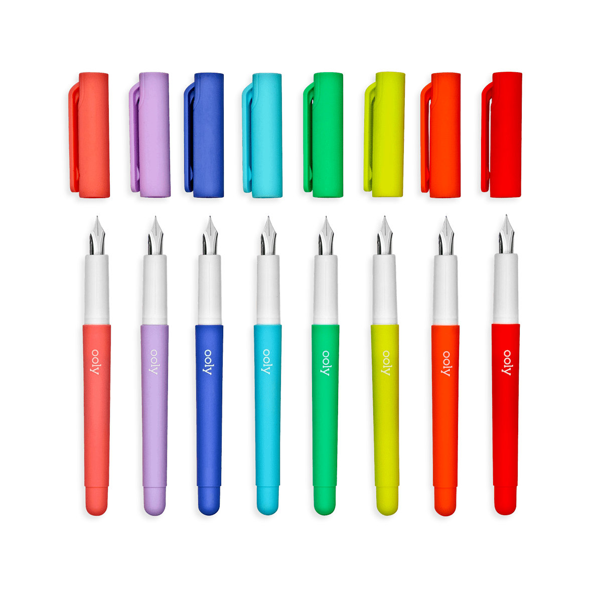 Color Write Fountain Pens - Set of 8 - Karma Kiss