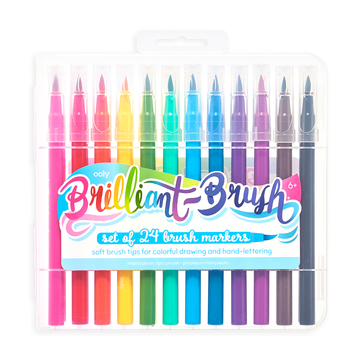 ooly dual tone double-ended brush markers - Little