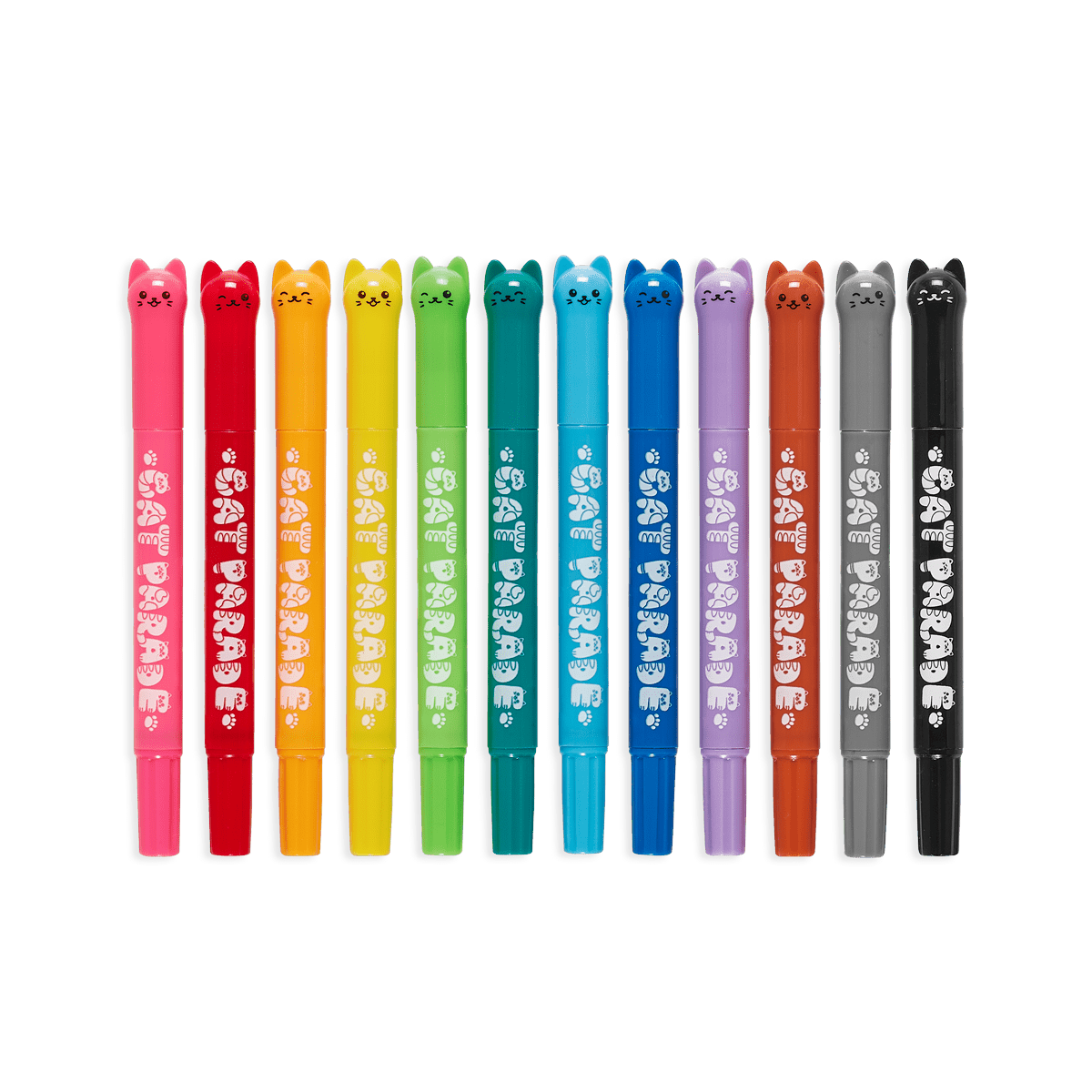 Color Lustre Metallic Brush Markers - Set of 10 - Karma Kiss